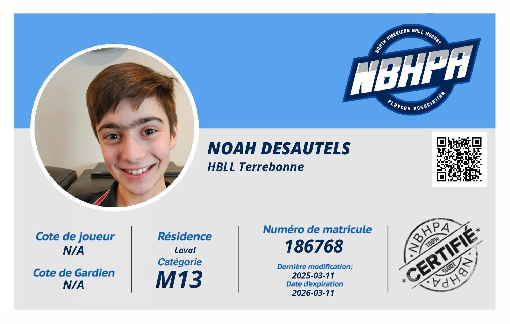 Noah Desautels
