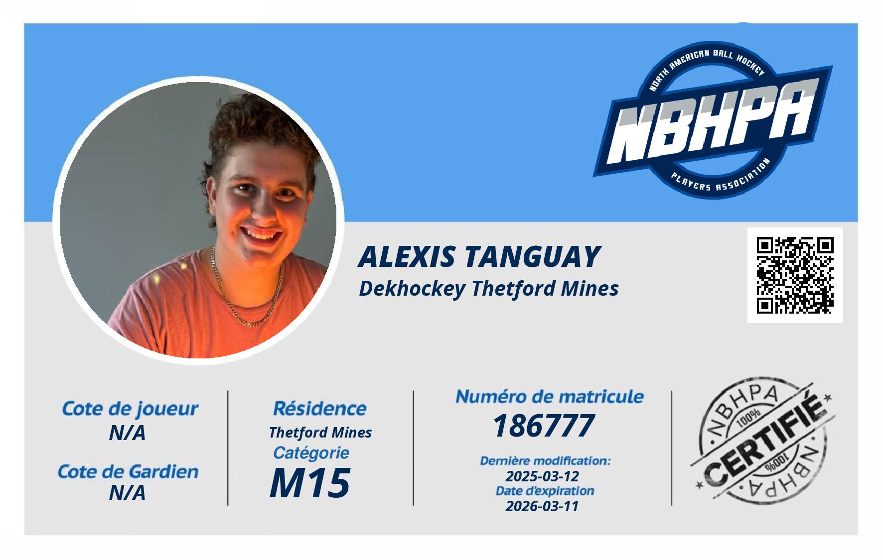 Alexis Tanguay
