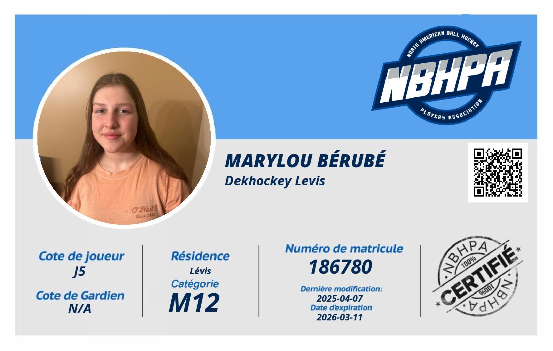 Marylou Bérubé
