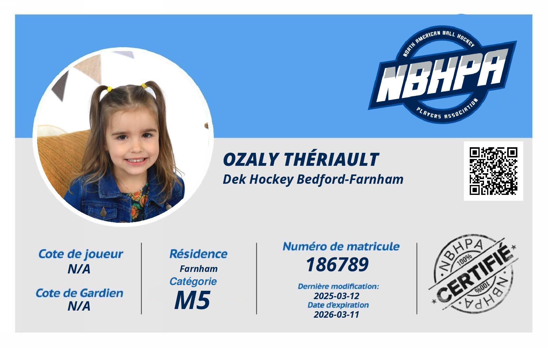 Ozaly Thériault