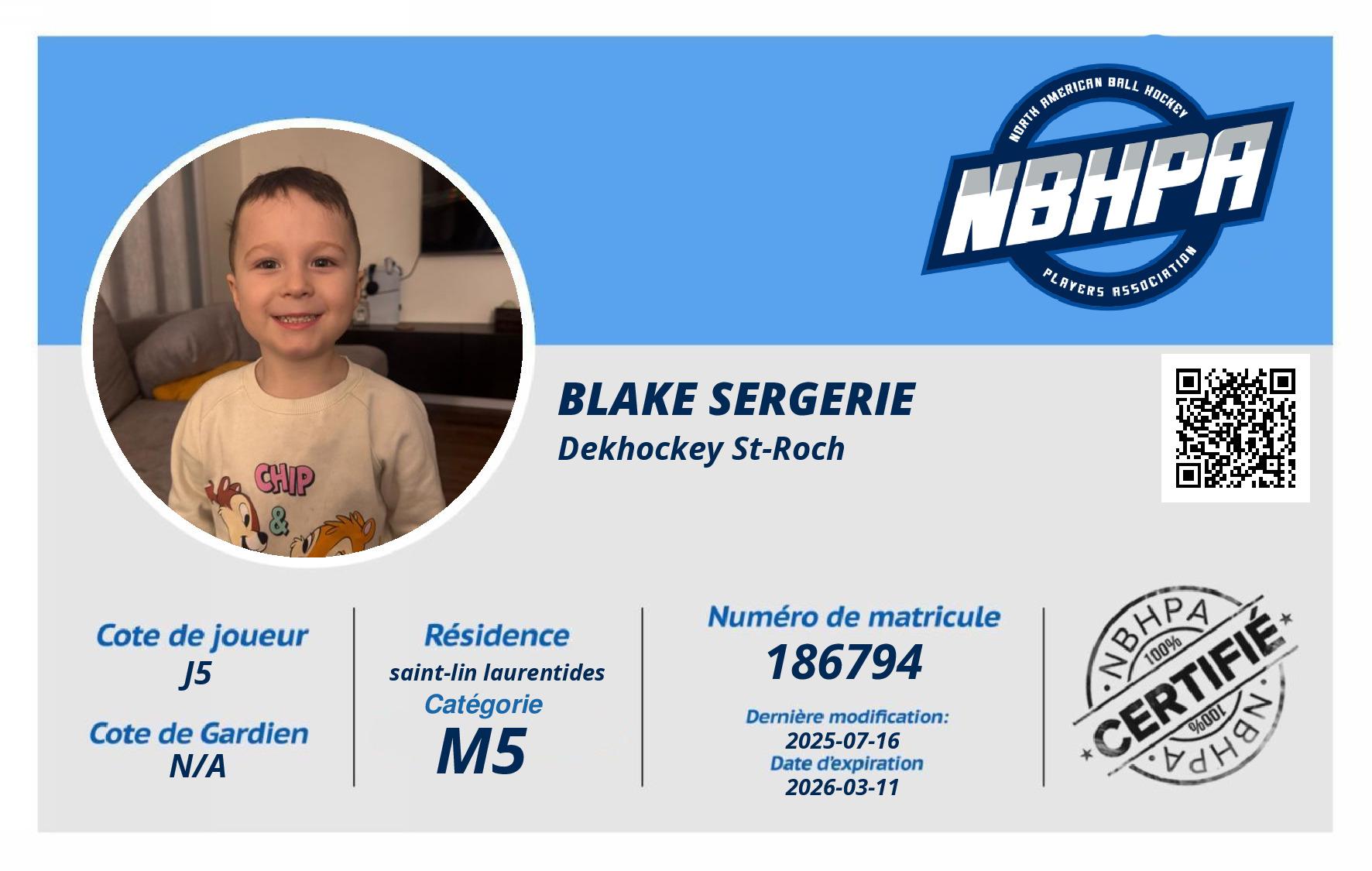 Blake Sergerie