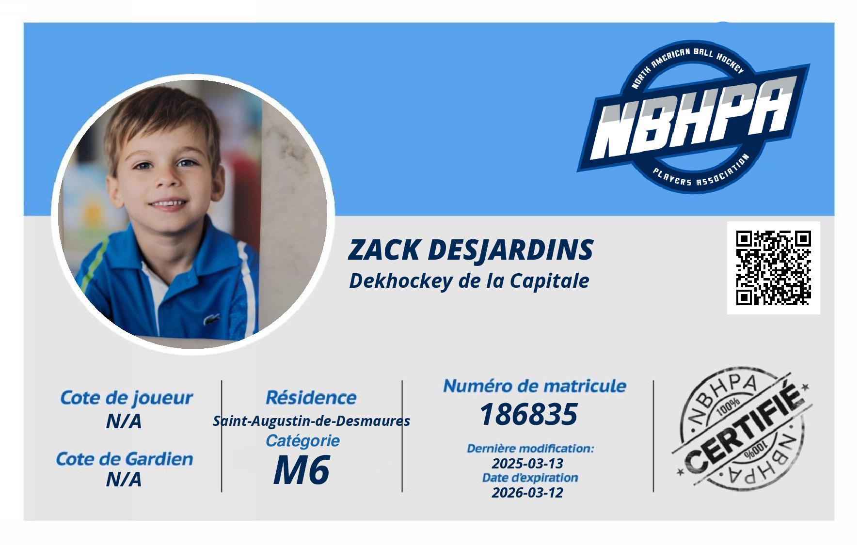 Zack Desjardins