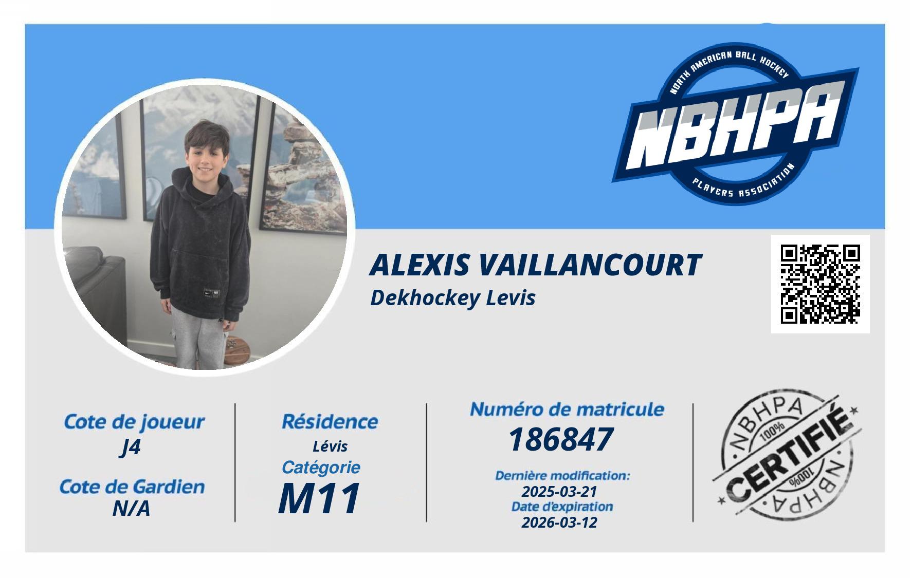 Alexis Vaillancourt