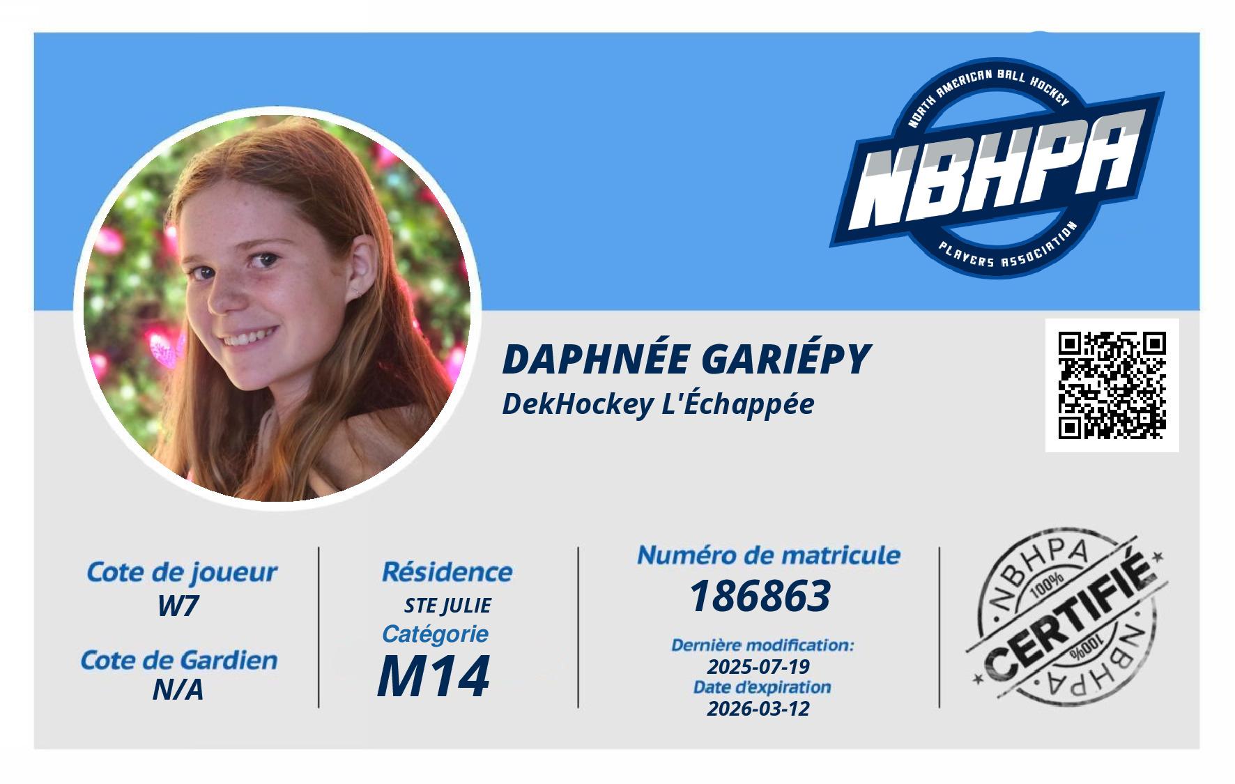 Daphnée Gariépy