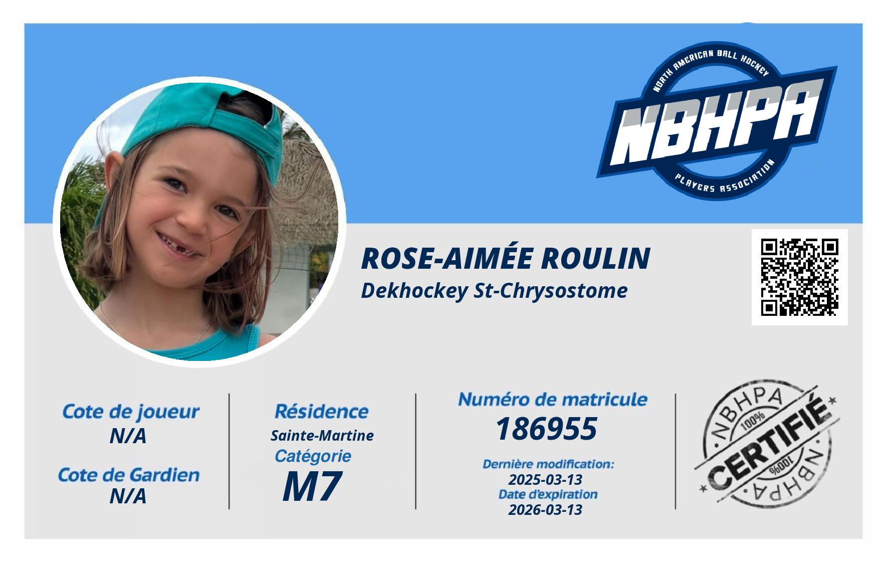 Rose-Aimée Roulin
