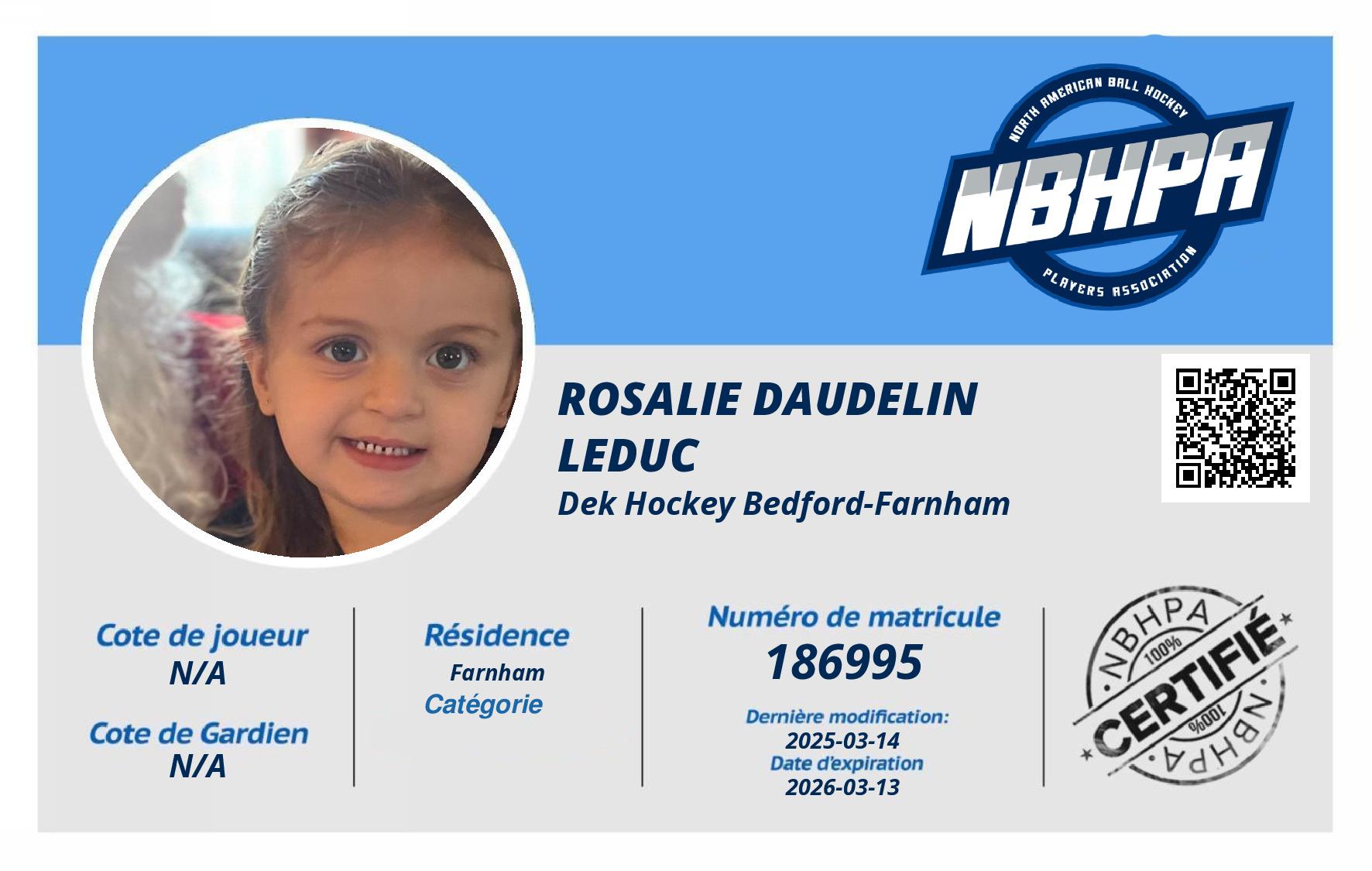 Rosalie Daudelin Leduc