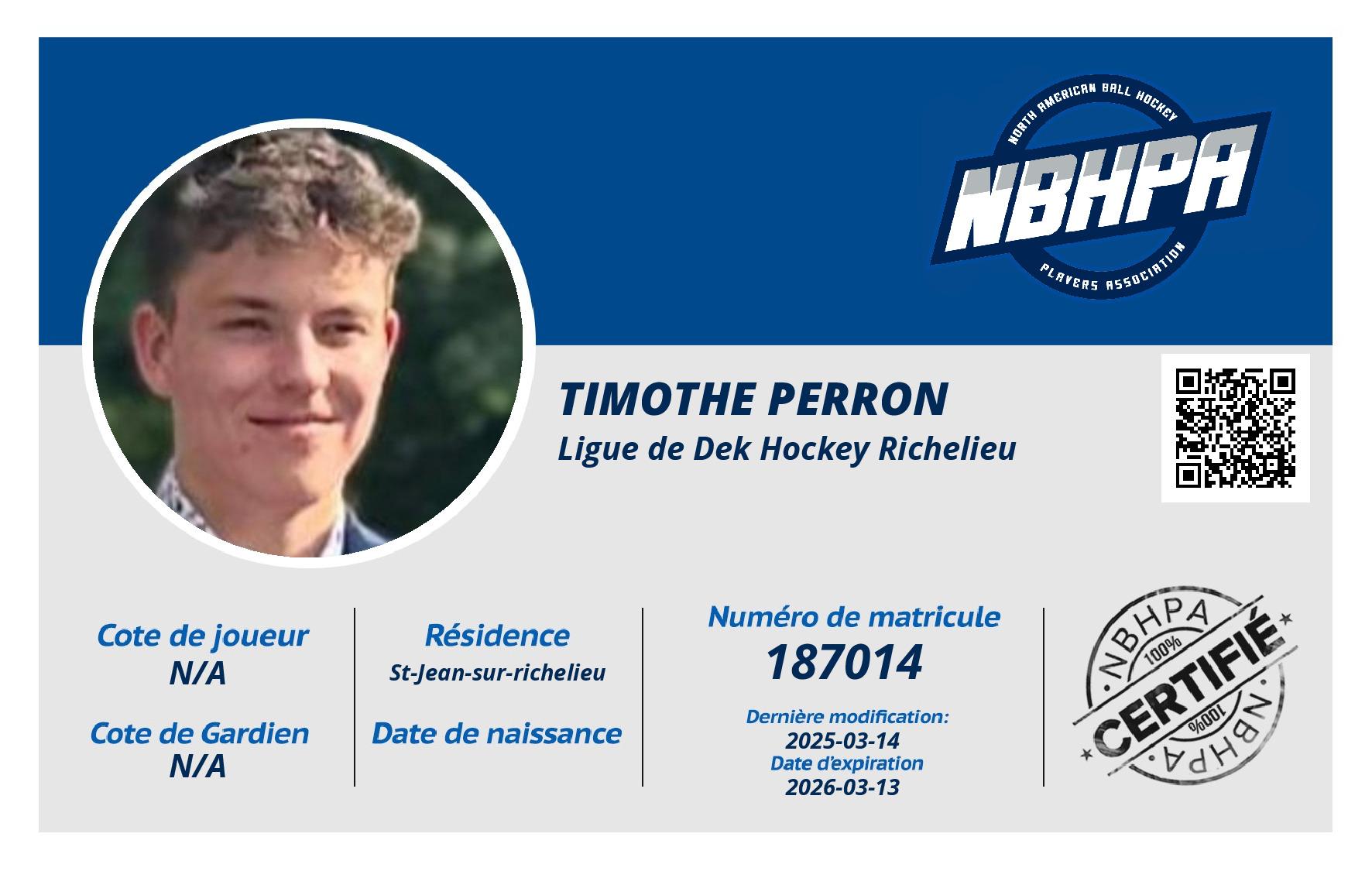 Timothe Perron