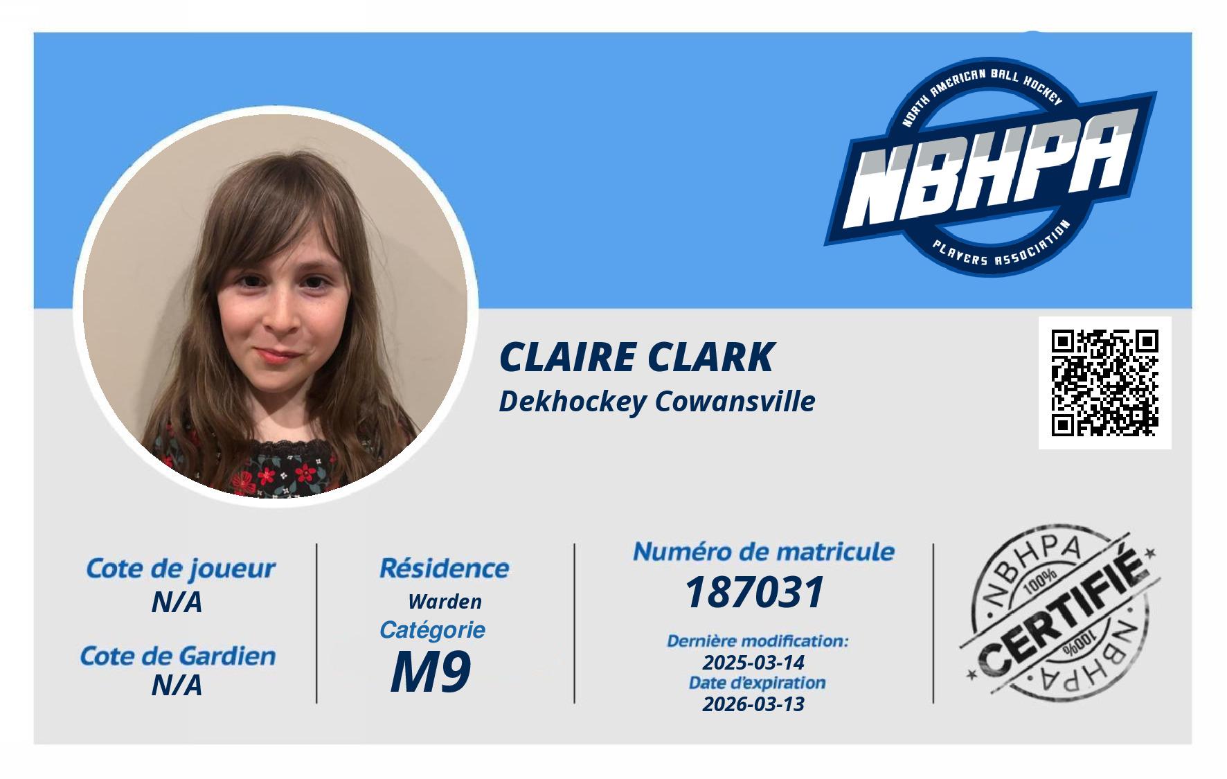 Claire Clark