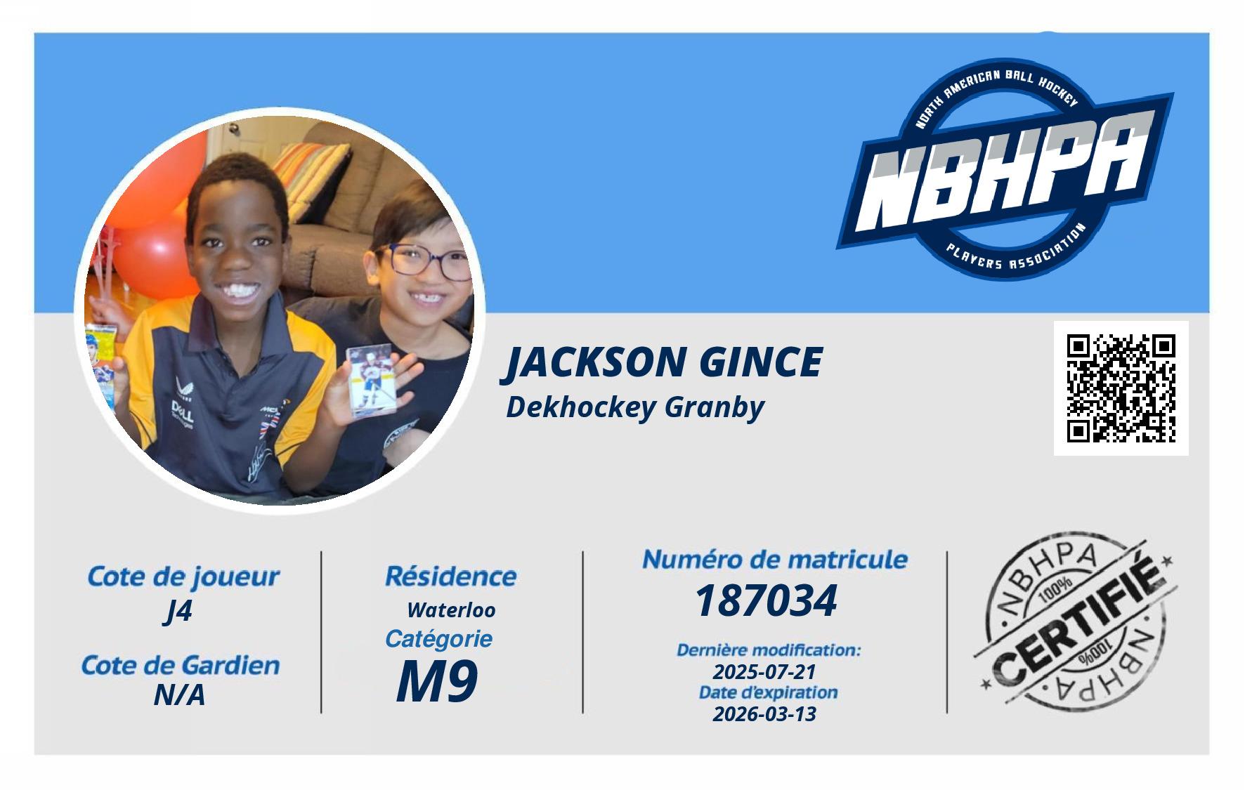 Jackson Gince