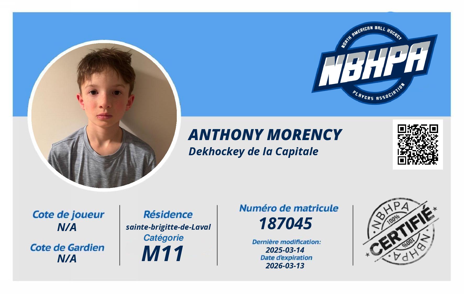 Anthony Morency