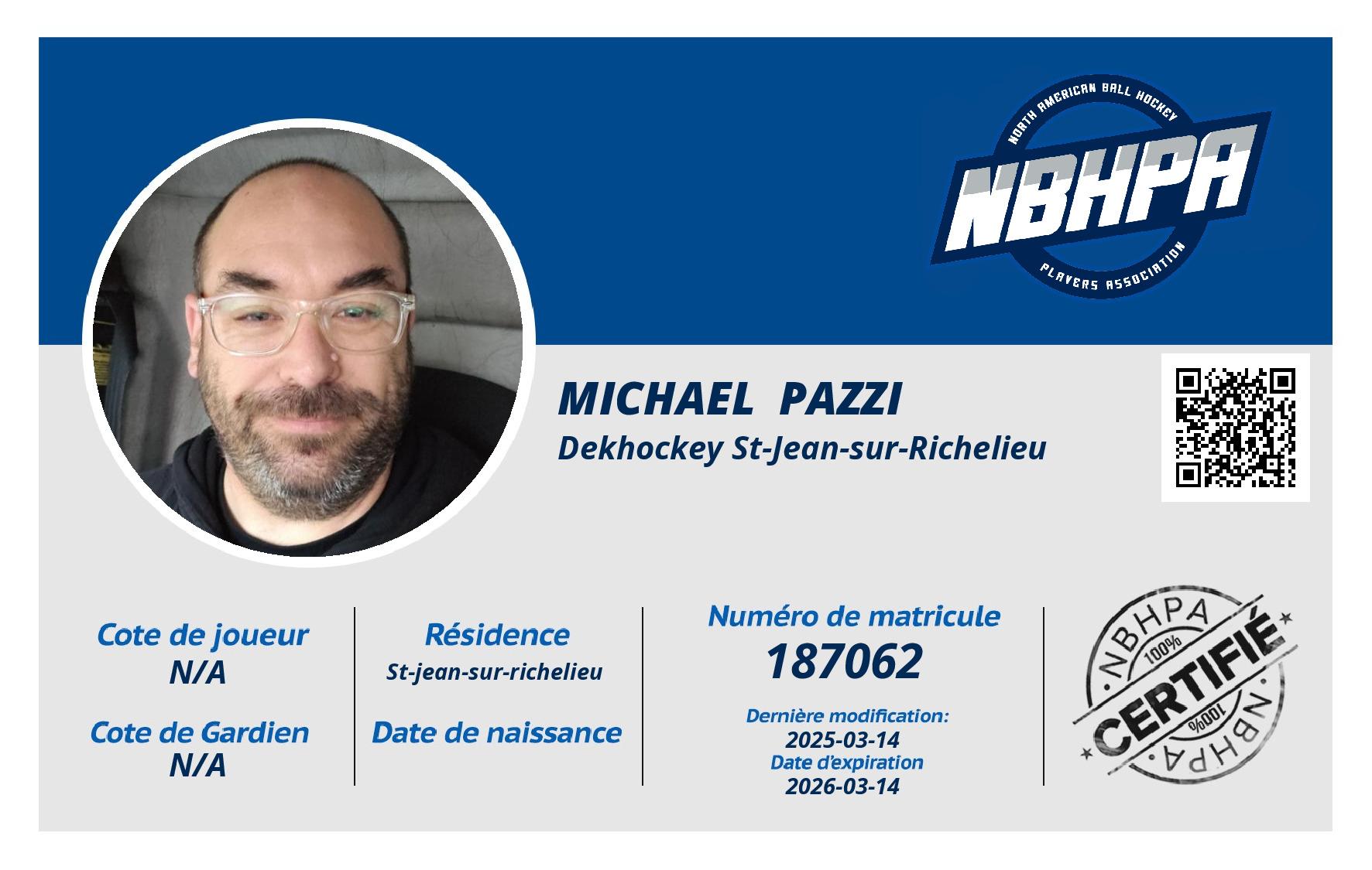 Michael  Pazzi 