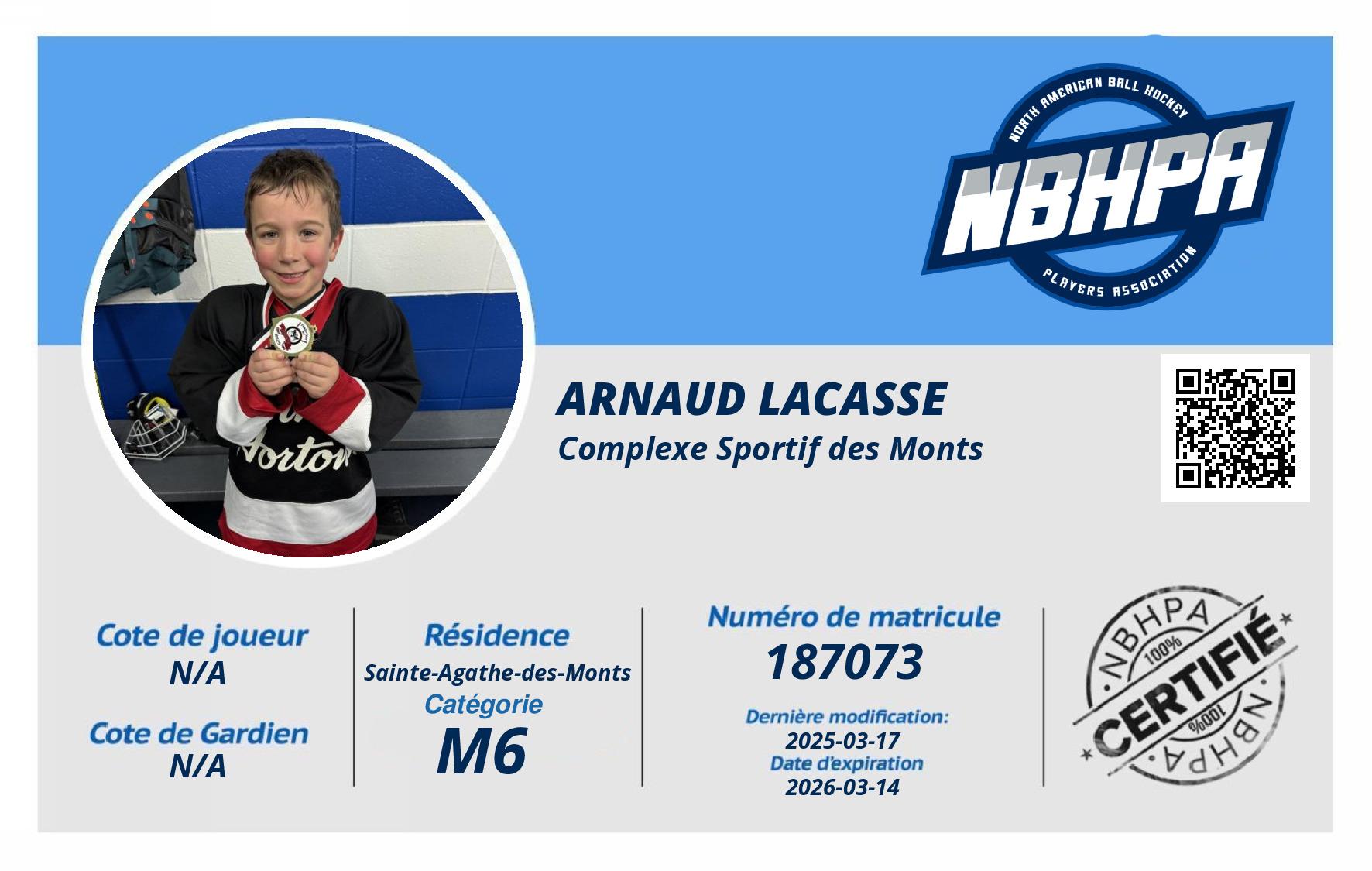 Arnaud Lacasse
