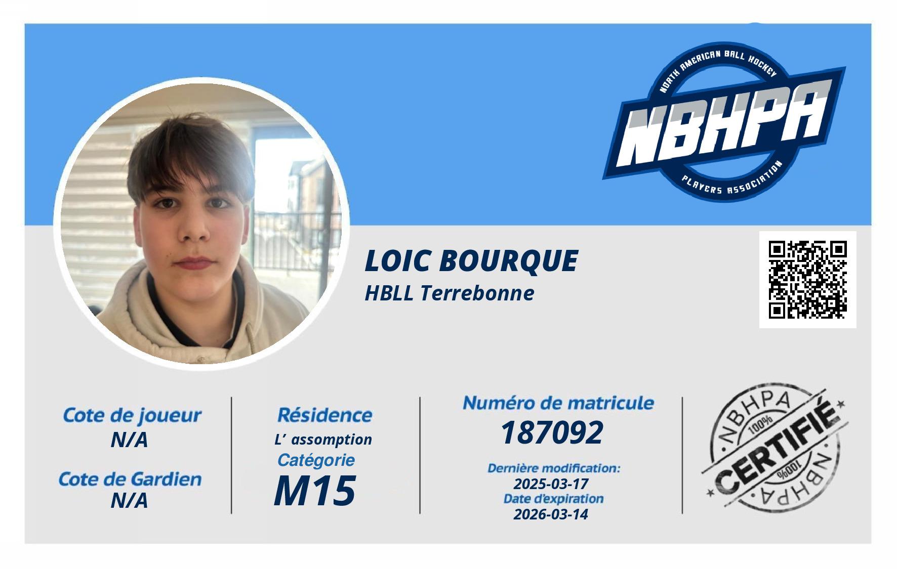 Loic Bourque