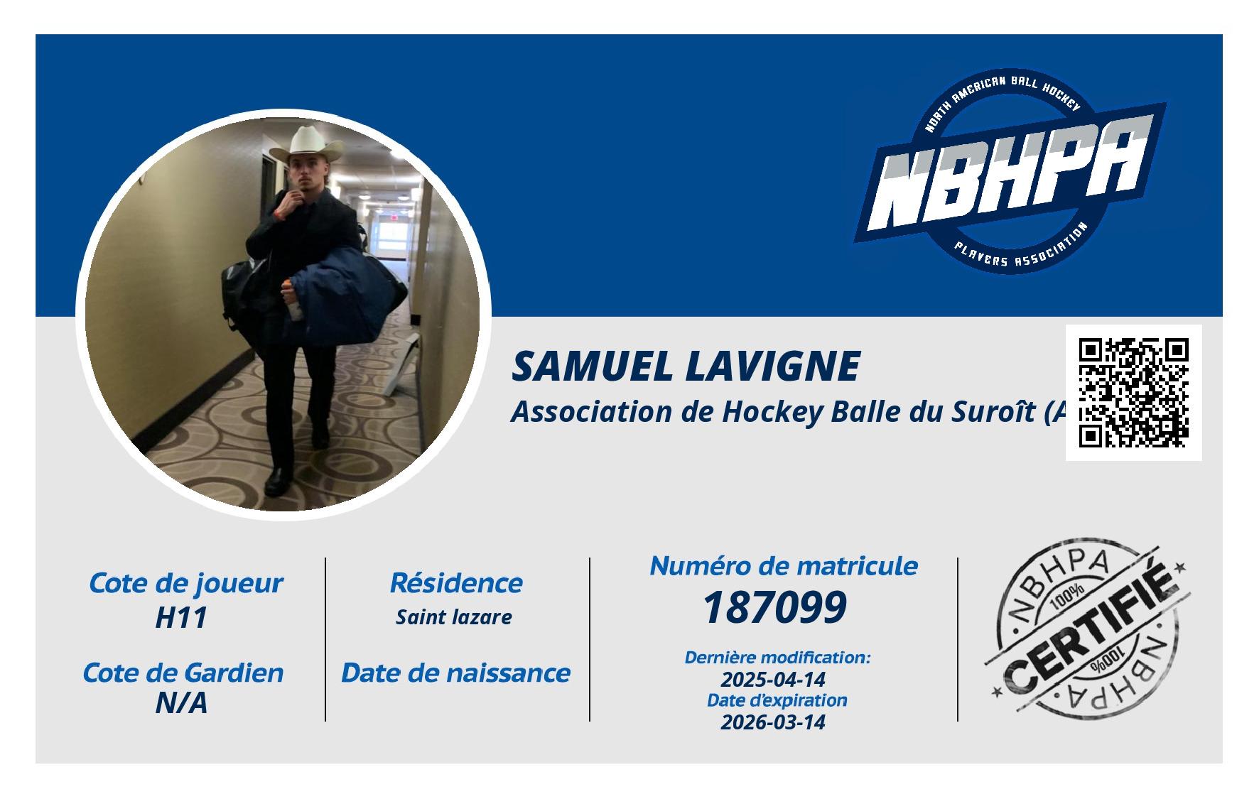 Samuel Lavigne 