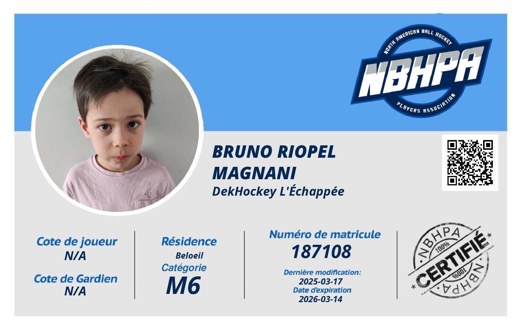 Bruno Riopel Magnani