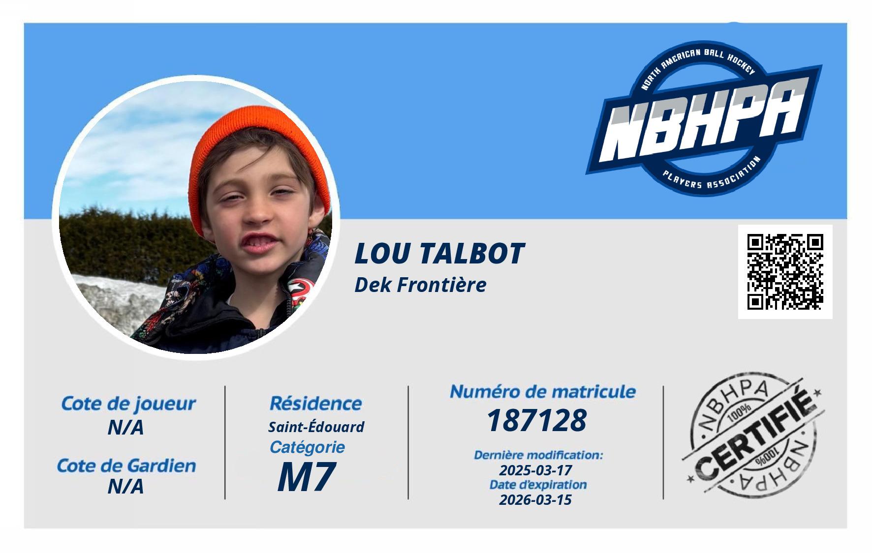 Lou Talbot