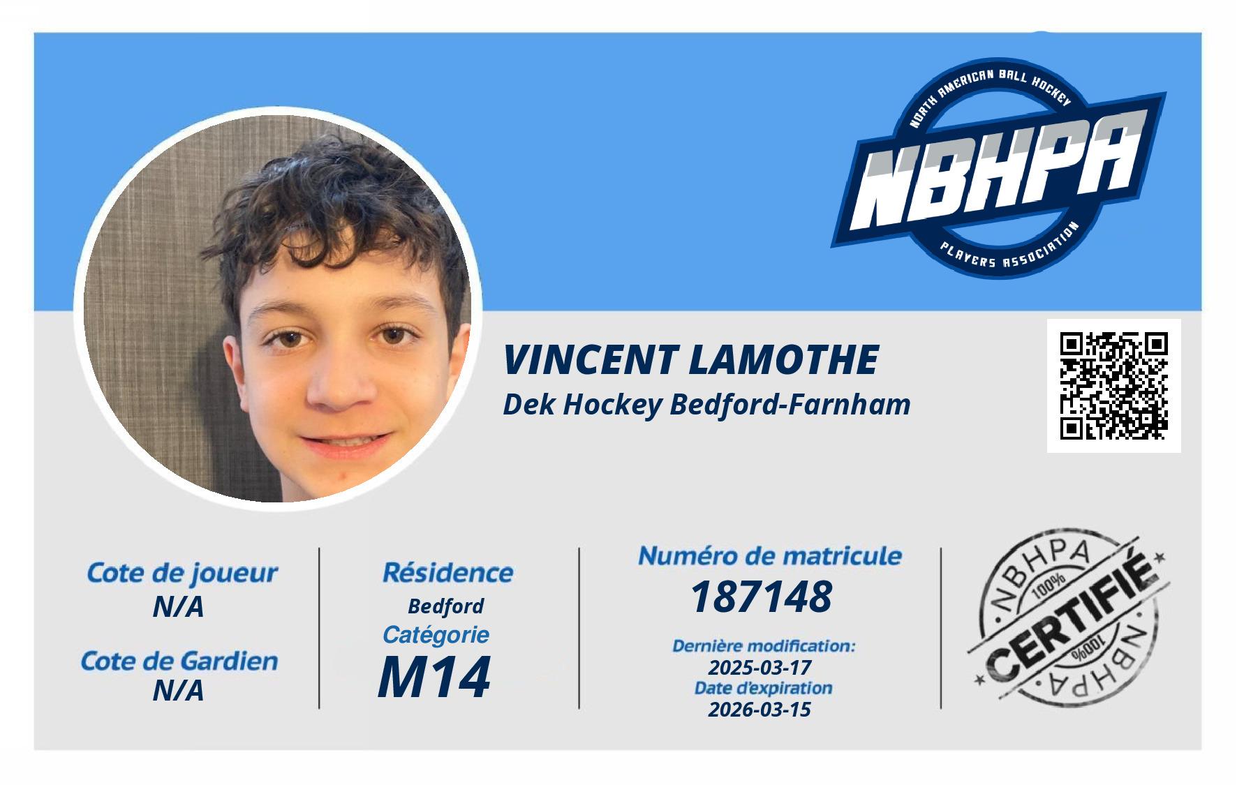 Vincent Lamothe