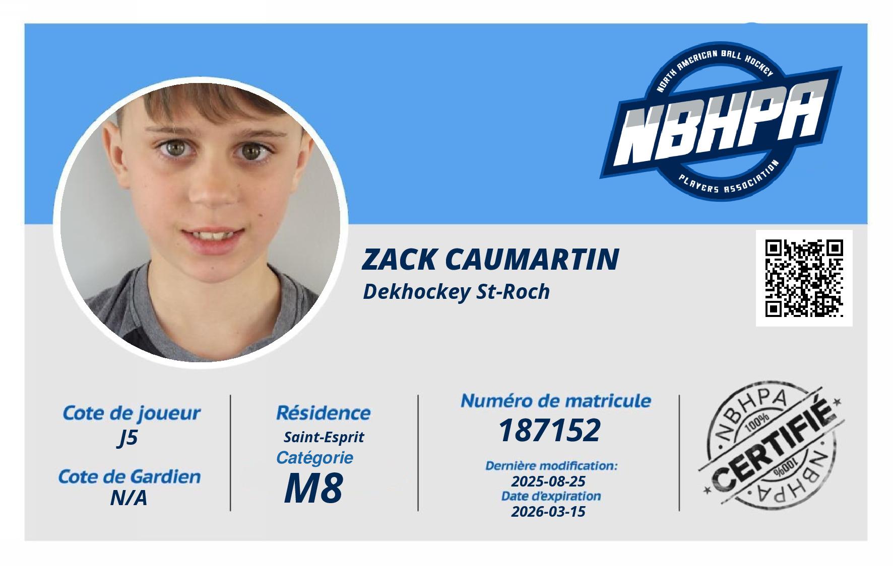 Zack Caumartin