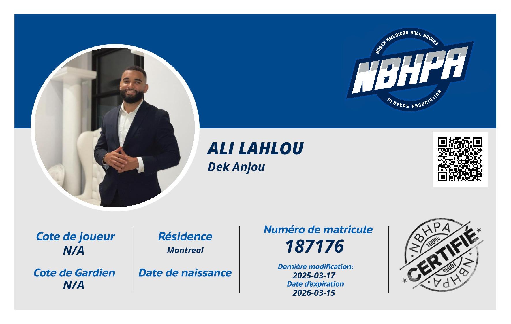 Ali Lahlou