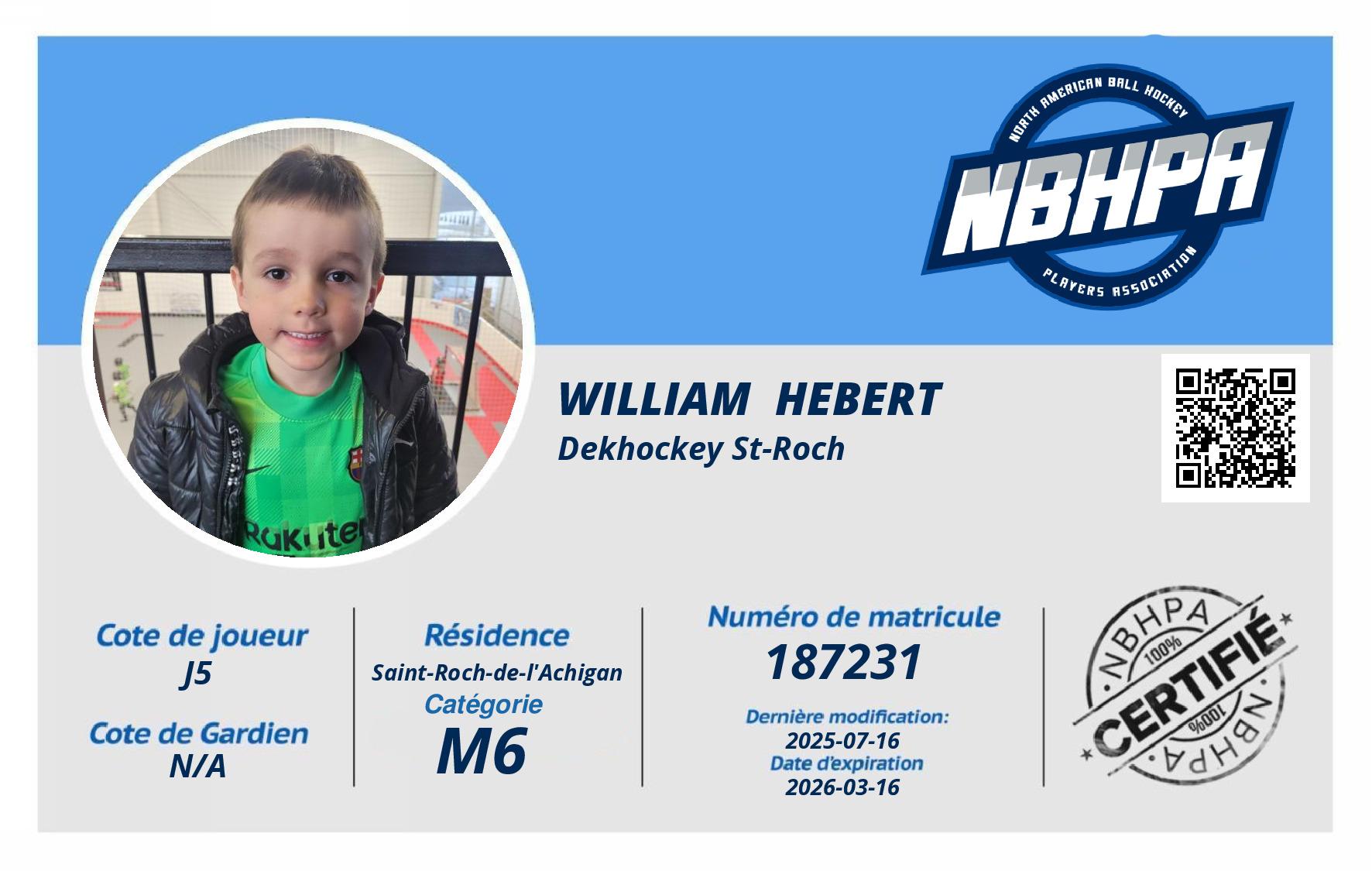 William  Hebert