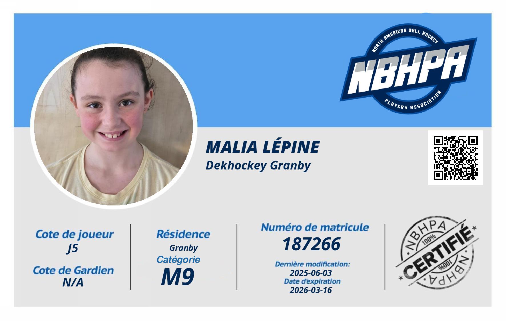 Malia Lépine 
