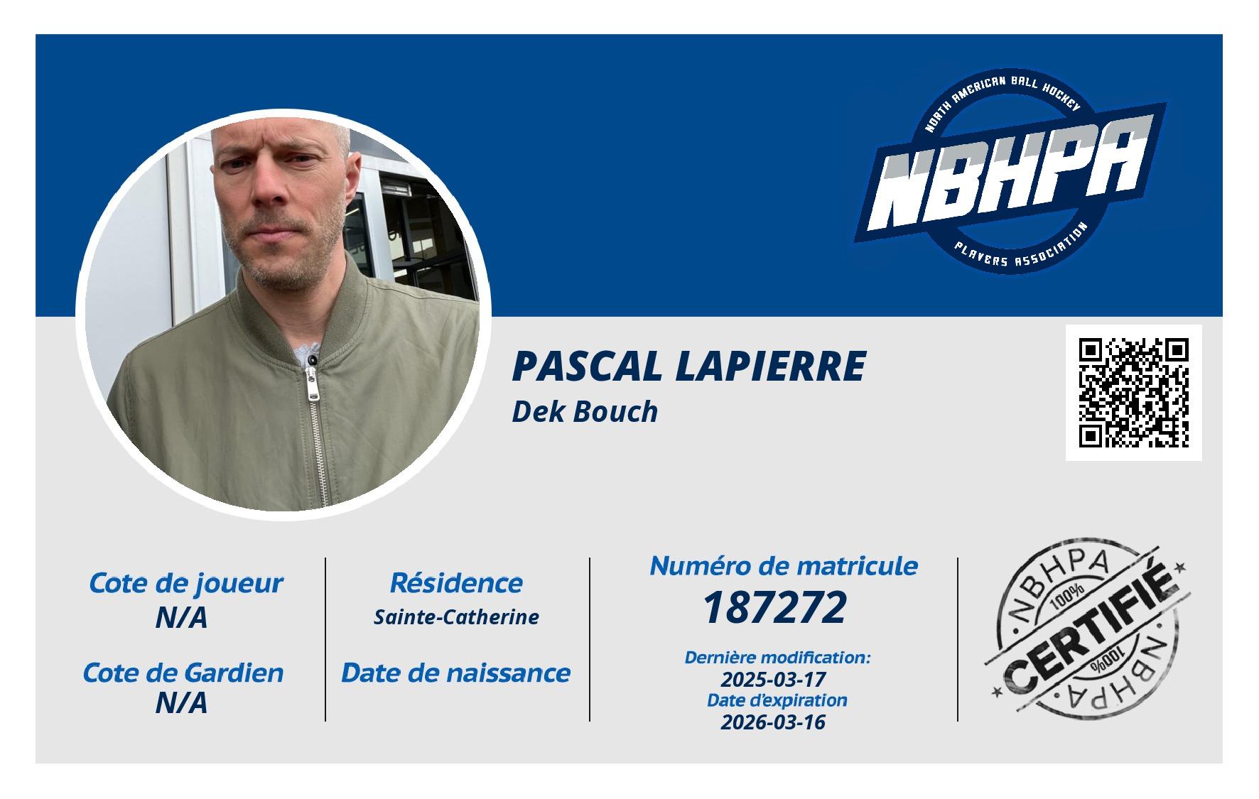 Pascal Lapierre