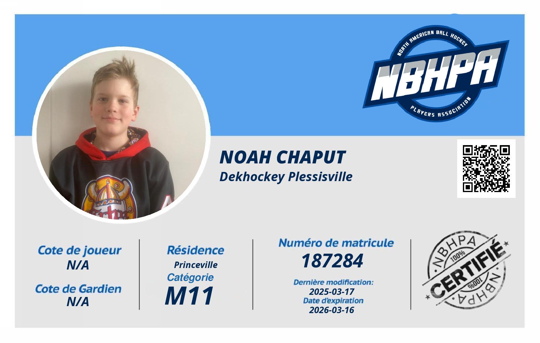 Noah Chaput