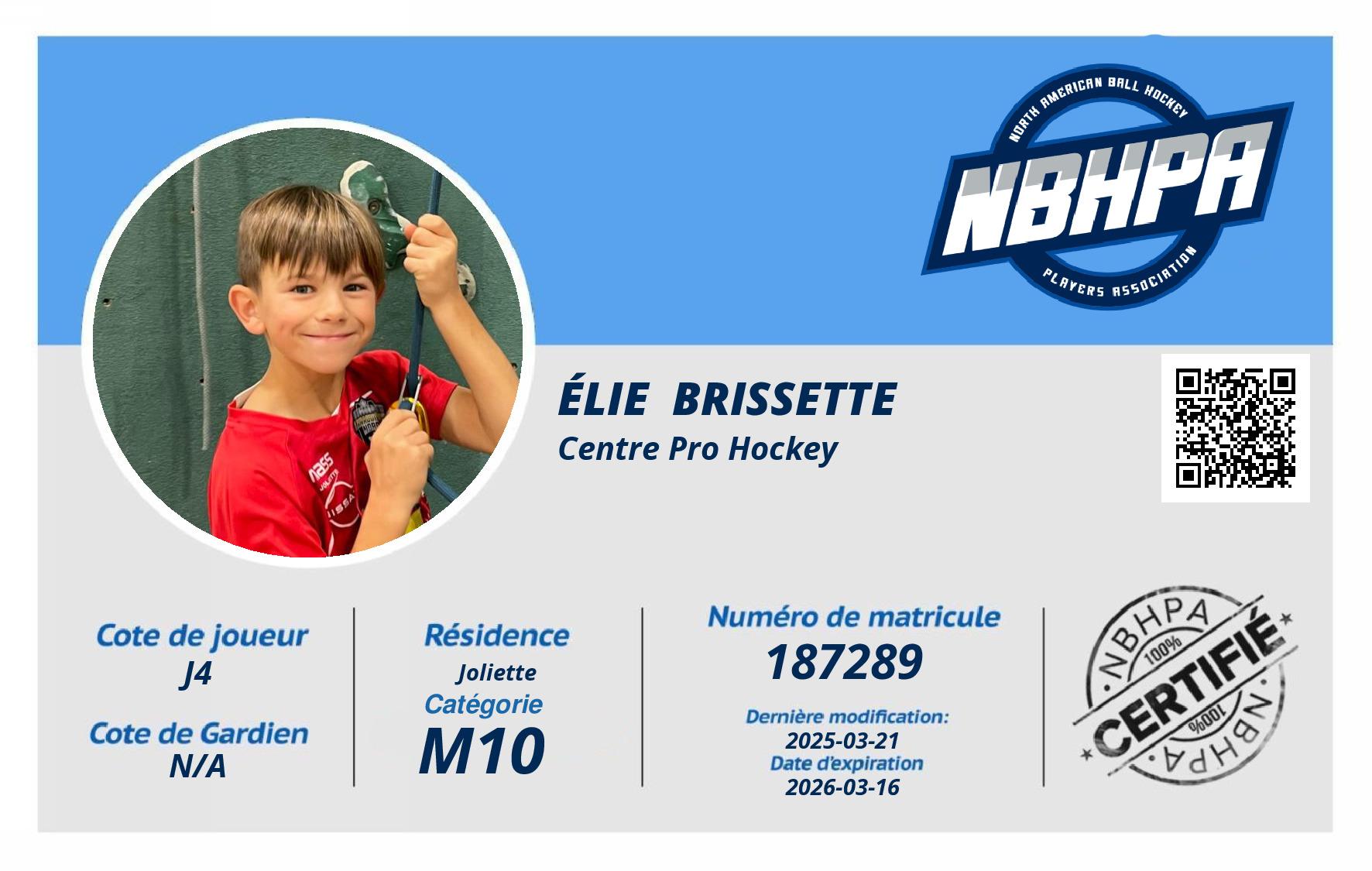 Élie  Brissette
