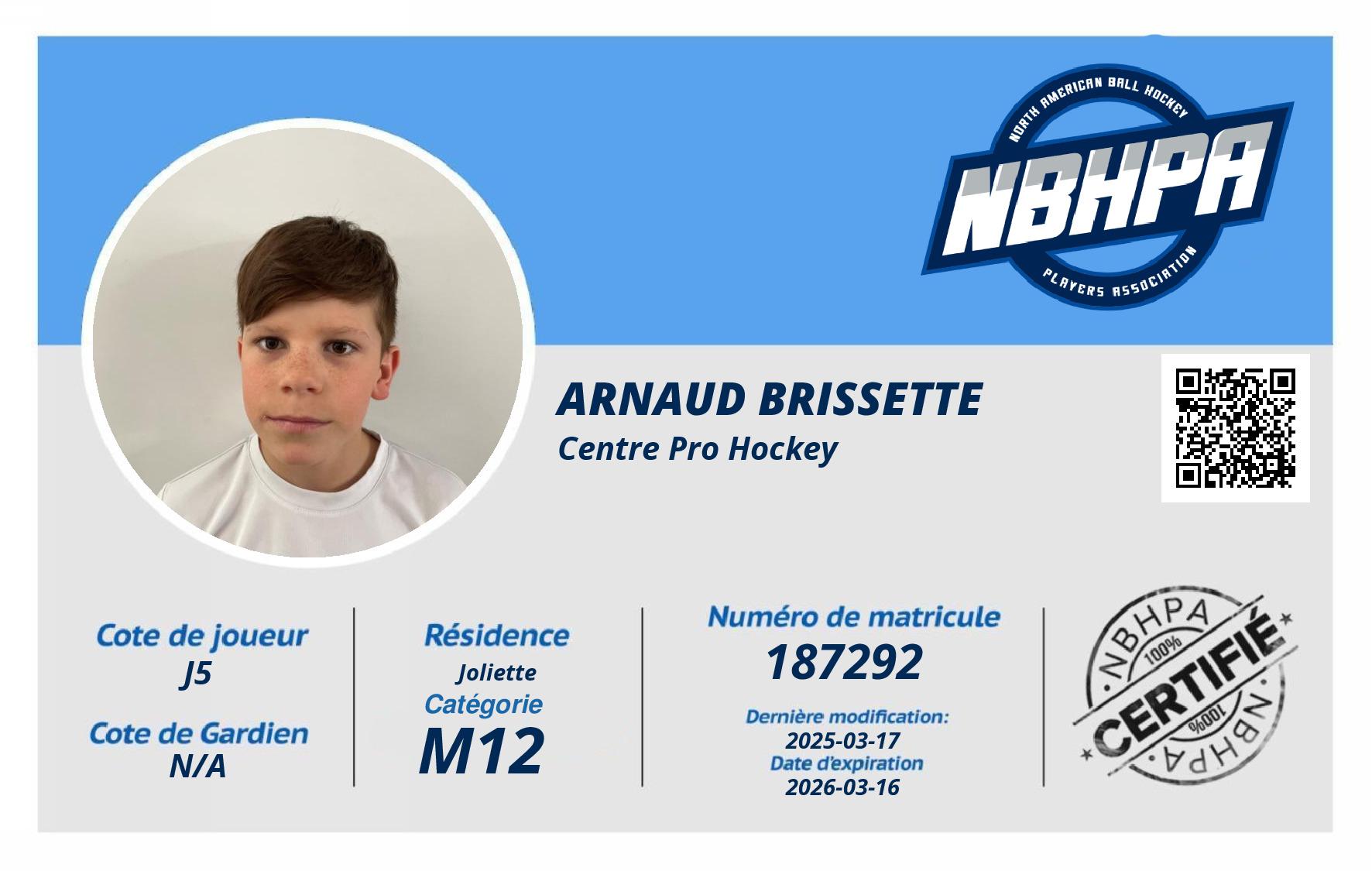 Arnaud Brissette