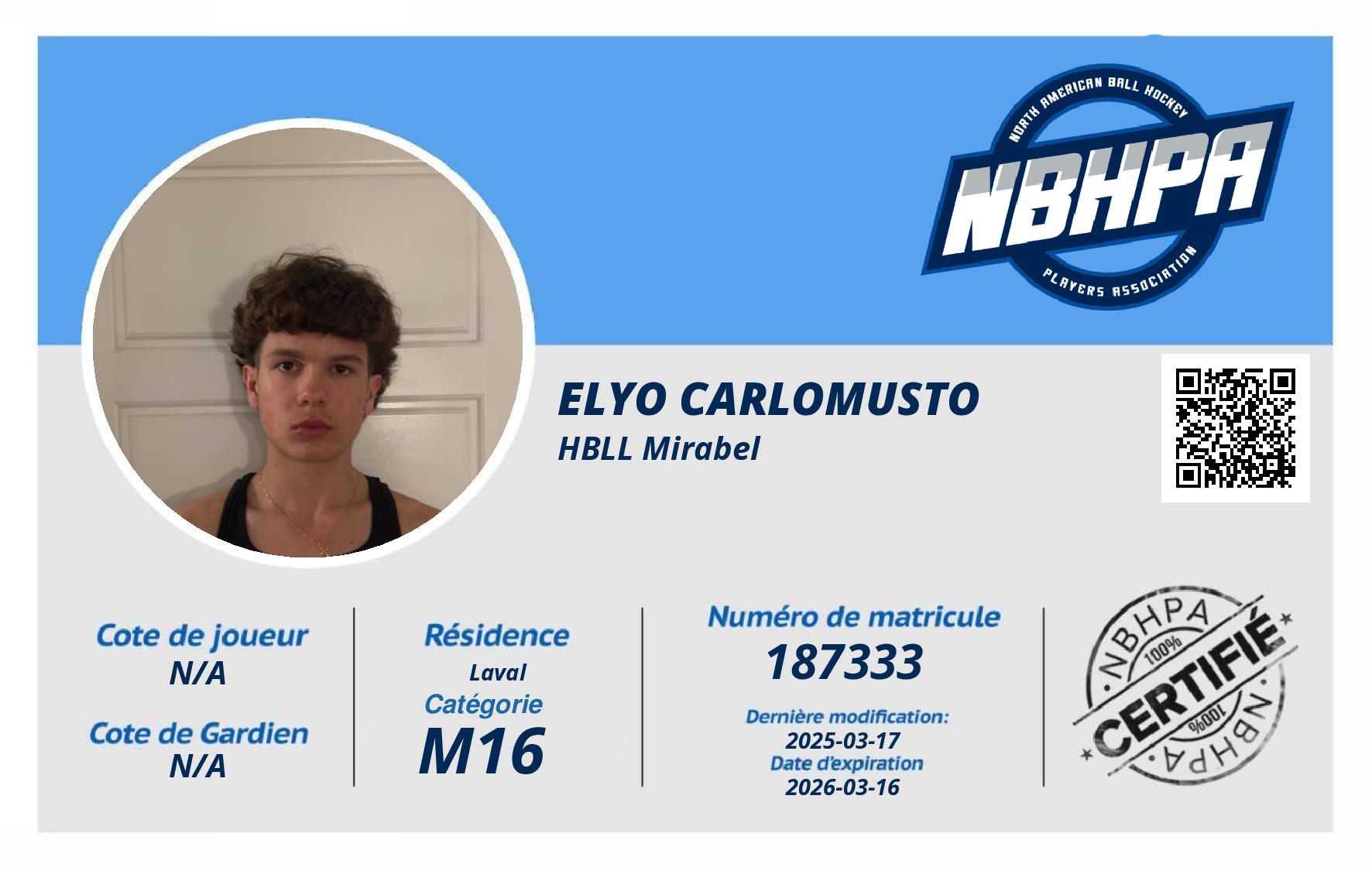 Elyo Carlomusto