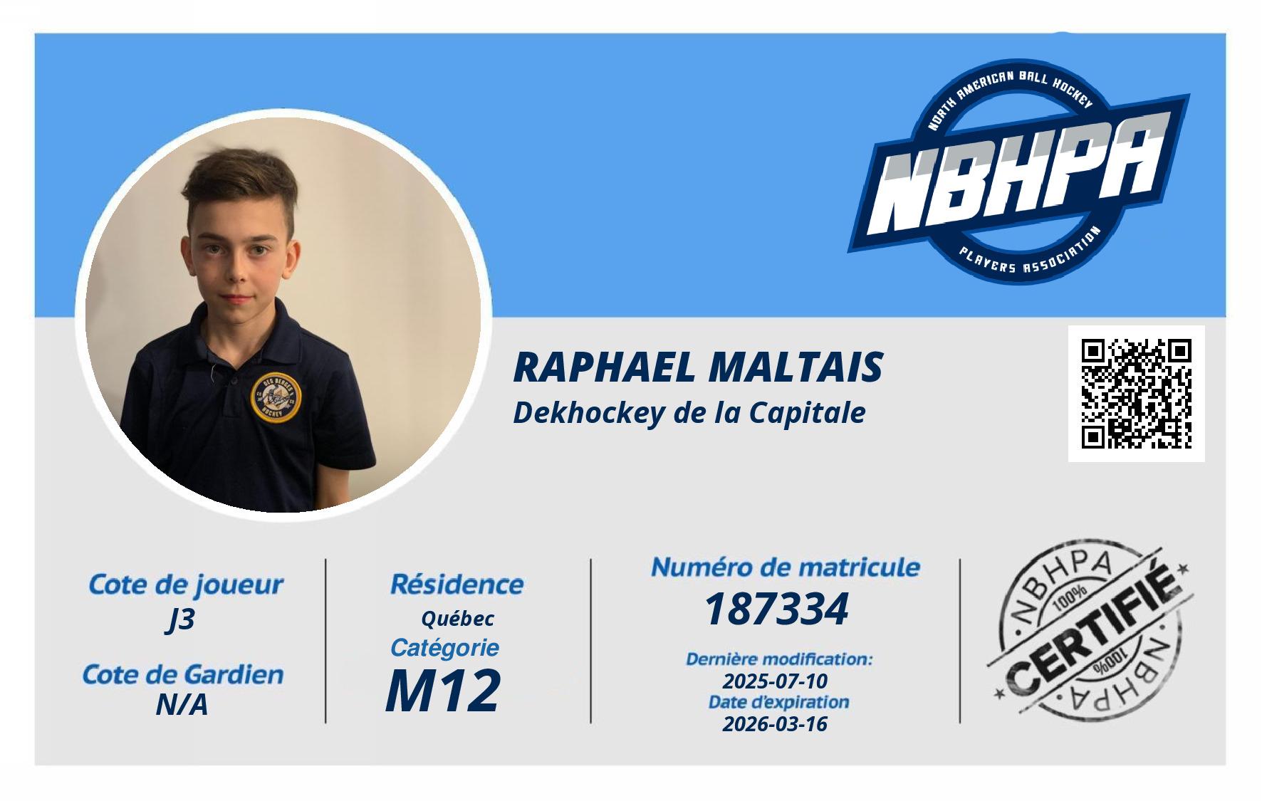 Raphael Maltais