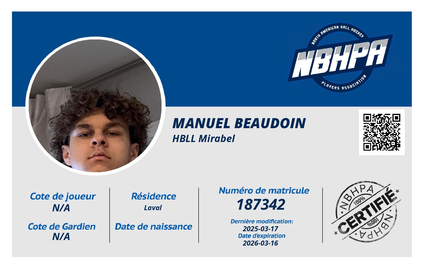 Manuel Beaudoin 