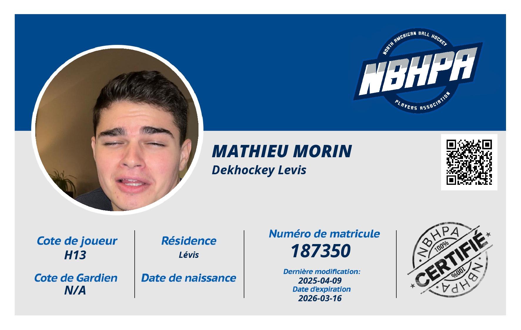 Mathieu Morin