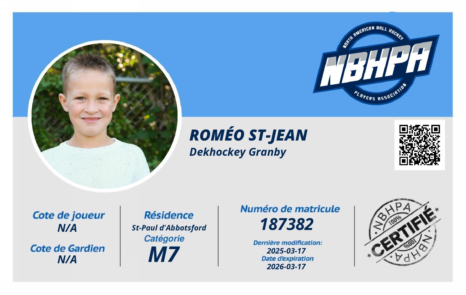 Roméo St-Jean