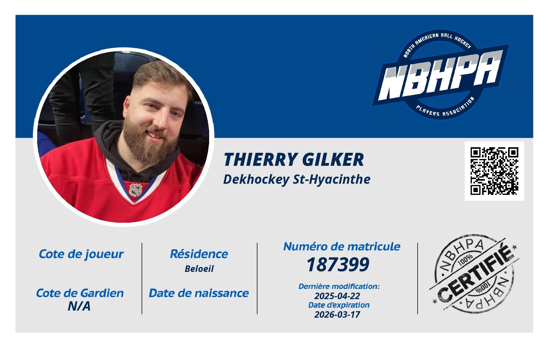 Thierry Gilker