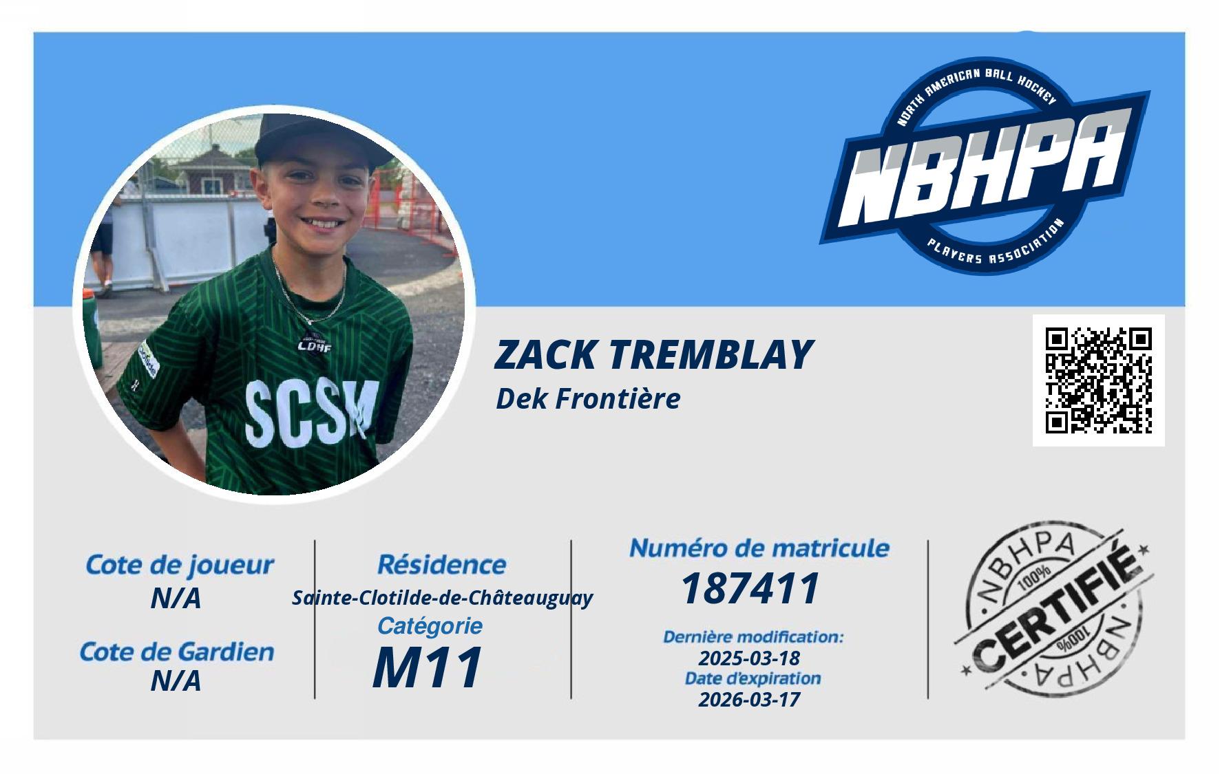 Zack Tremblay