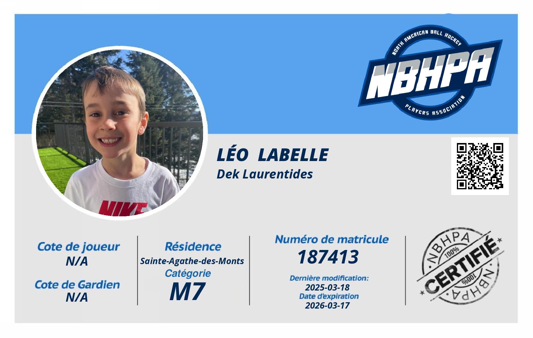 Léo  Labelle 