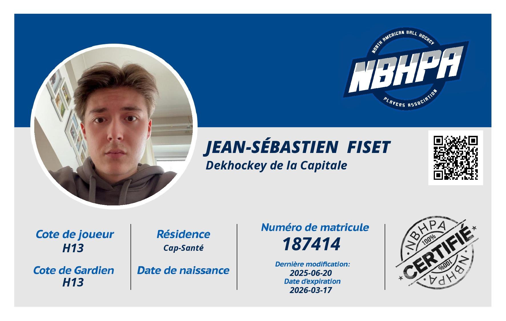 Jean-sébastien  Fiset