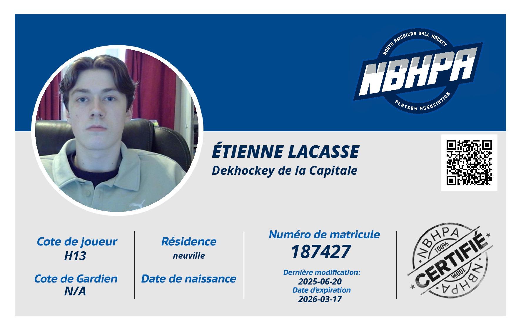 Étienne Lacasse