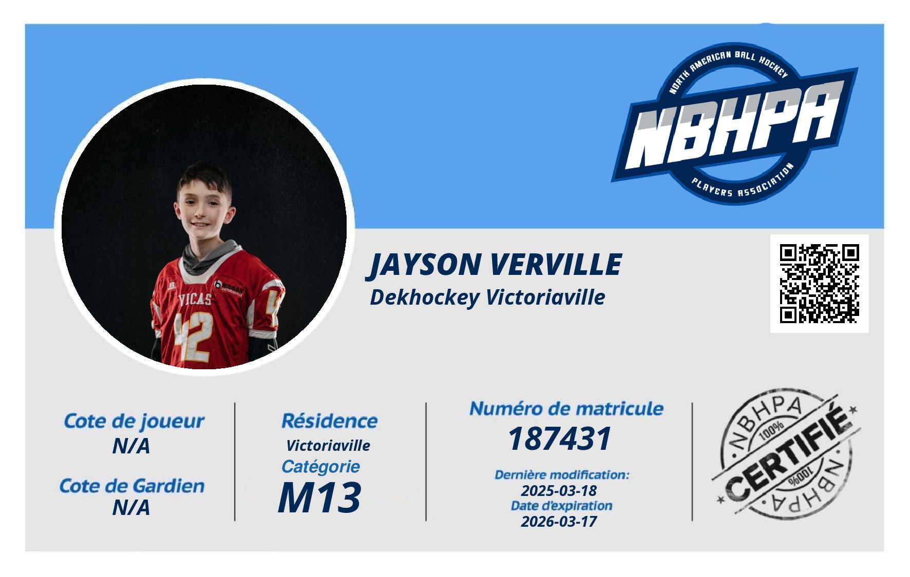 Jayson Verville 