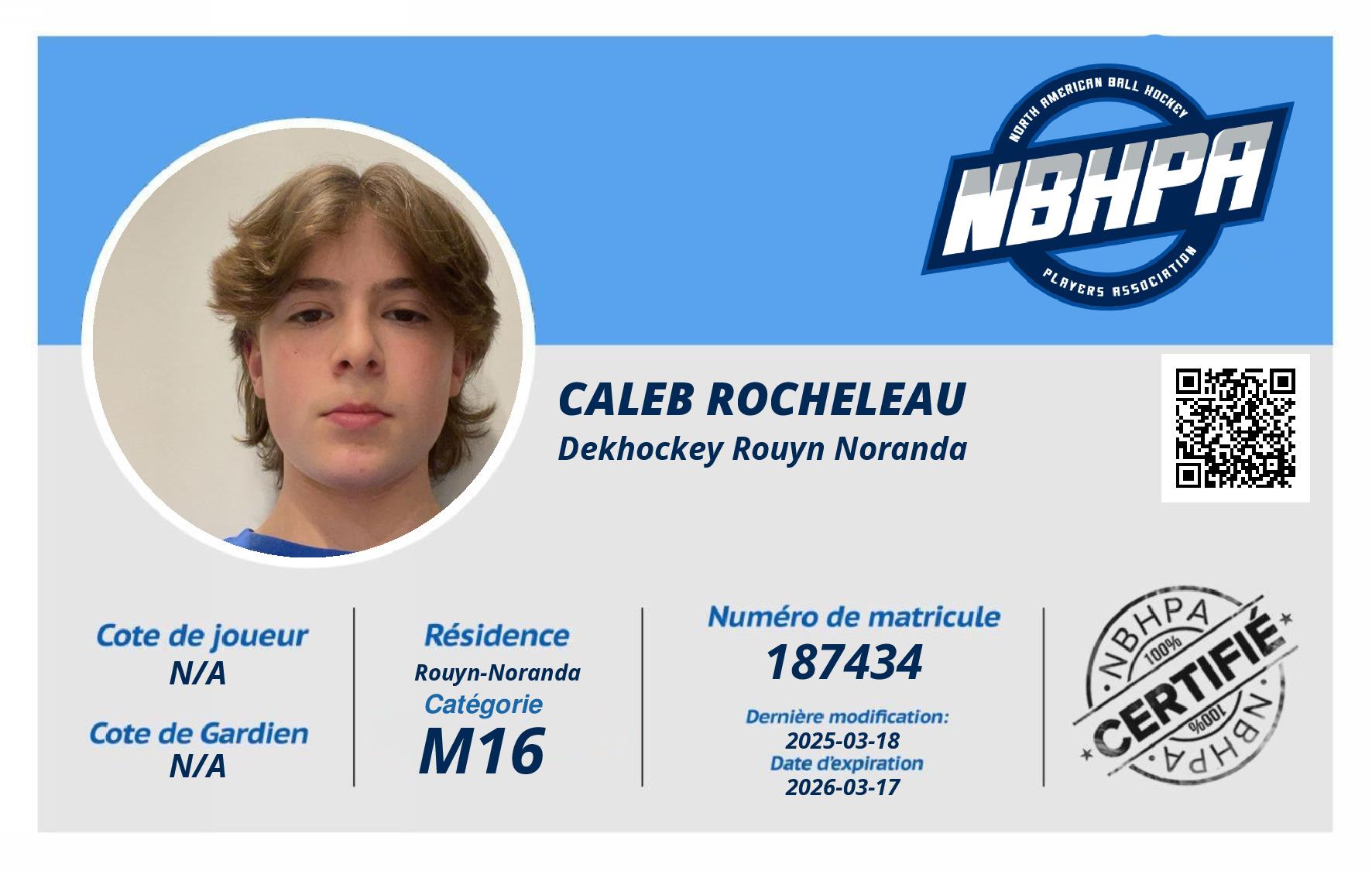 Caleb Rocheleau