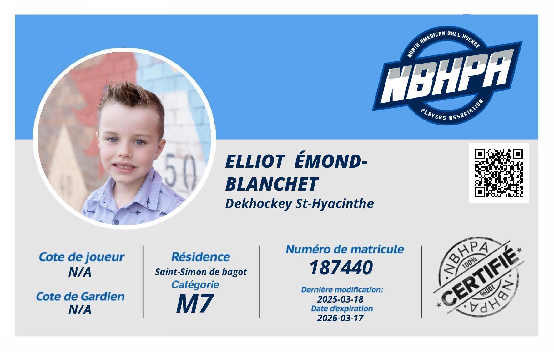 Elliot  Émond-Blanchet 