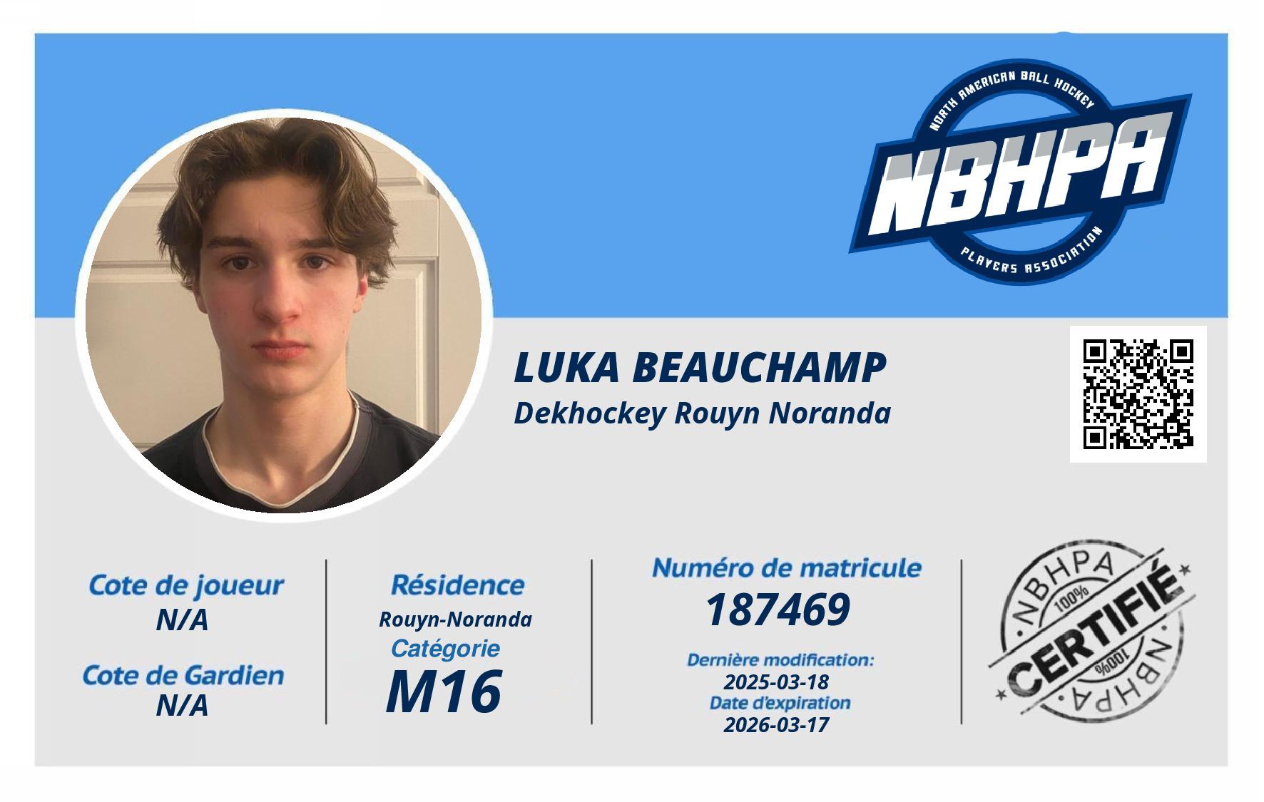 Luka Beauchamp