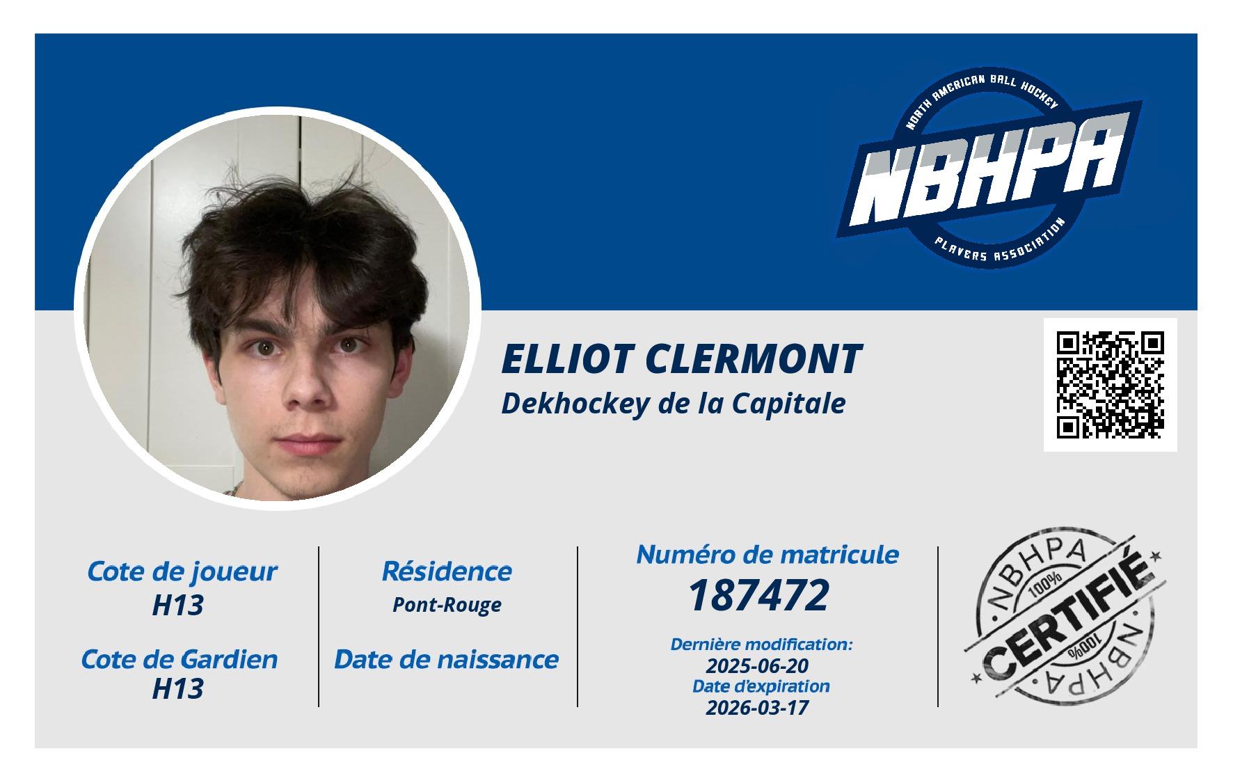 Elliot Clermont