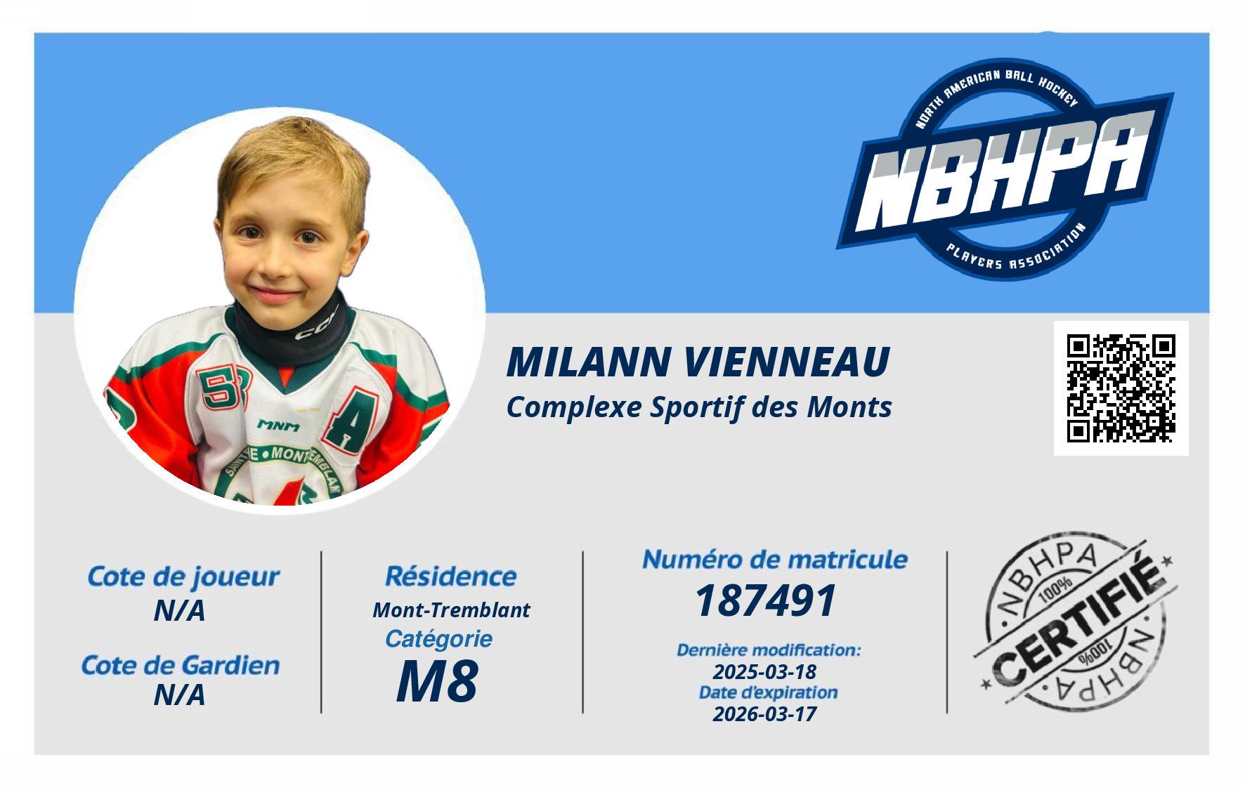 Milann Vienneau