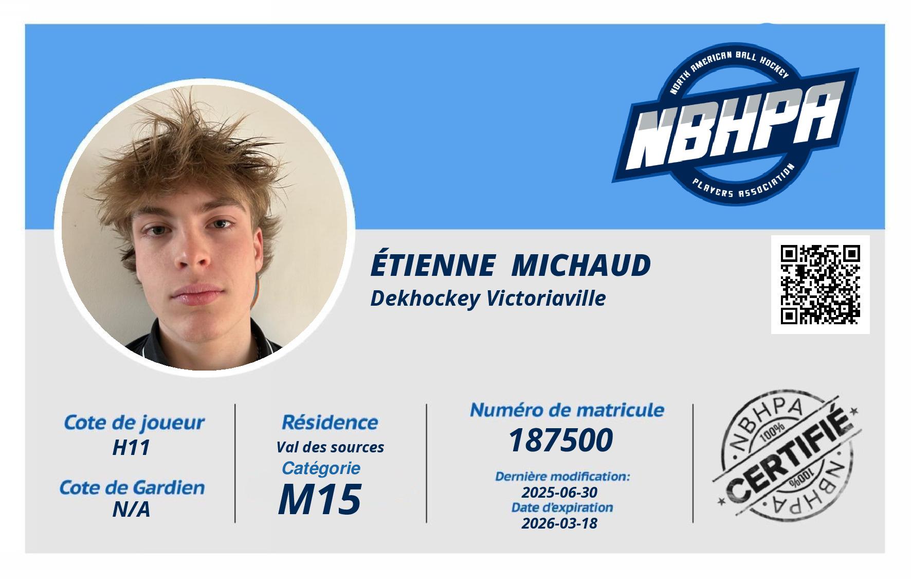 Étienne  Michaud 
