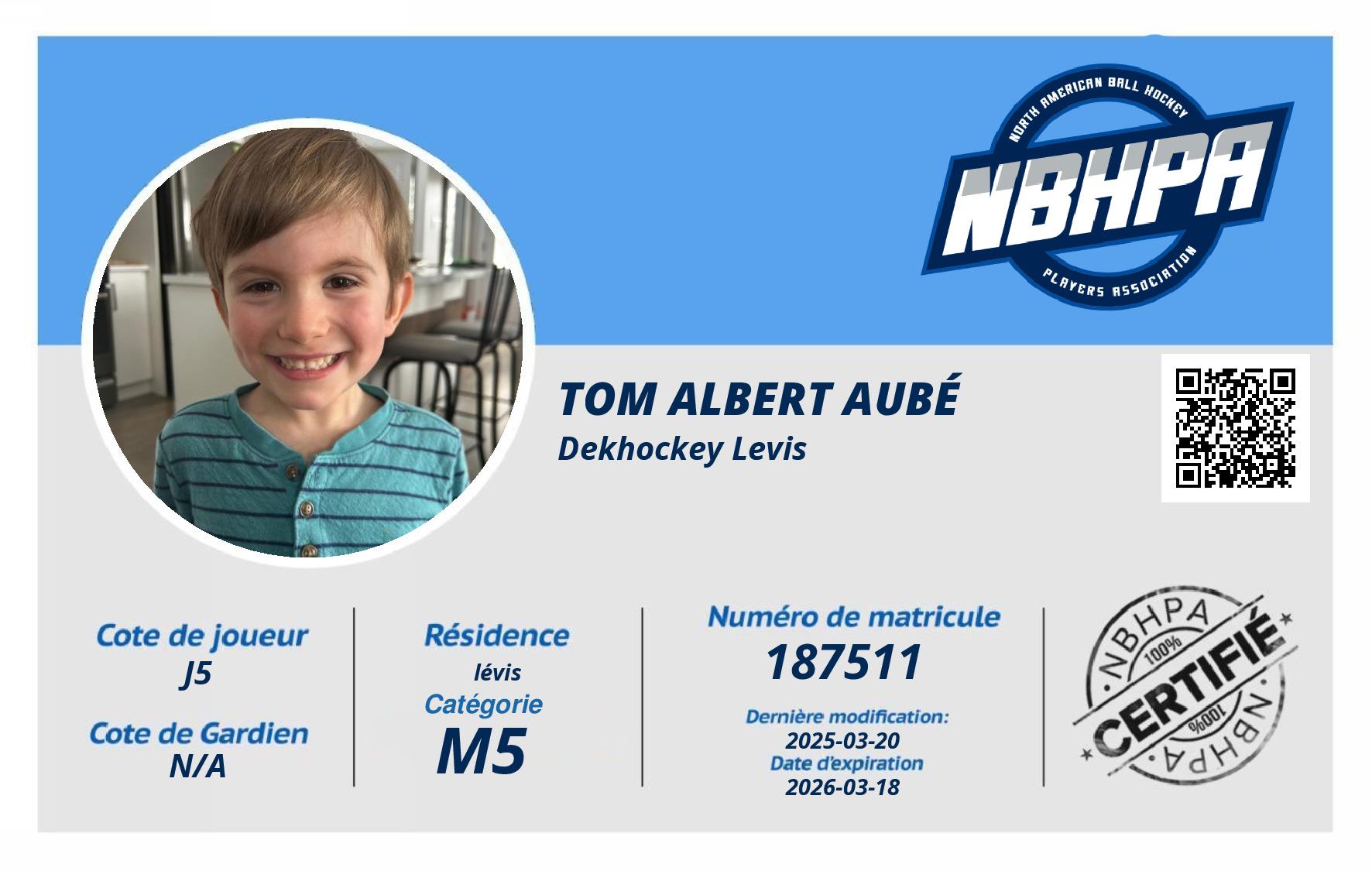 Tom Albert Aubé