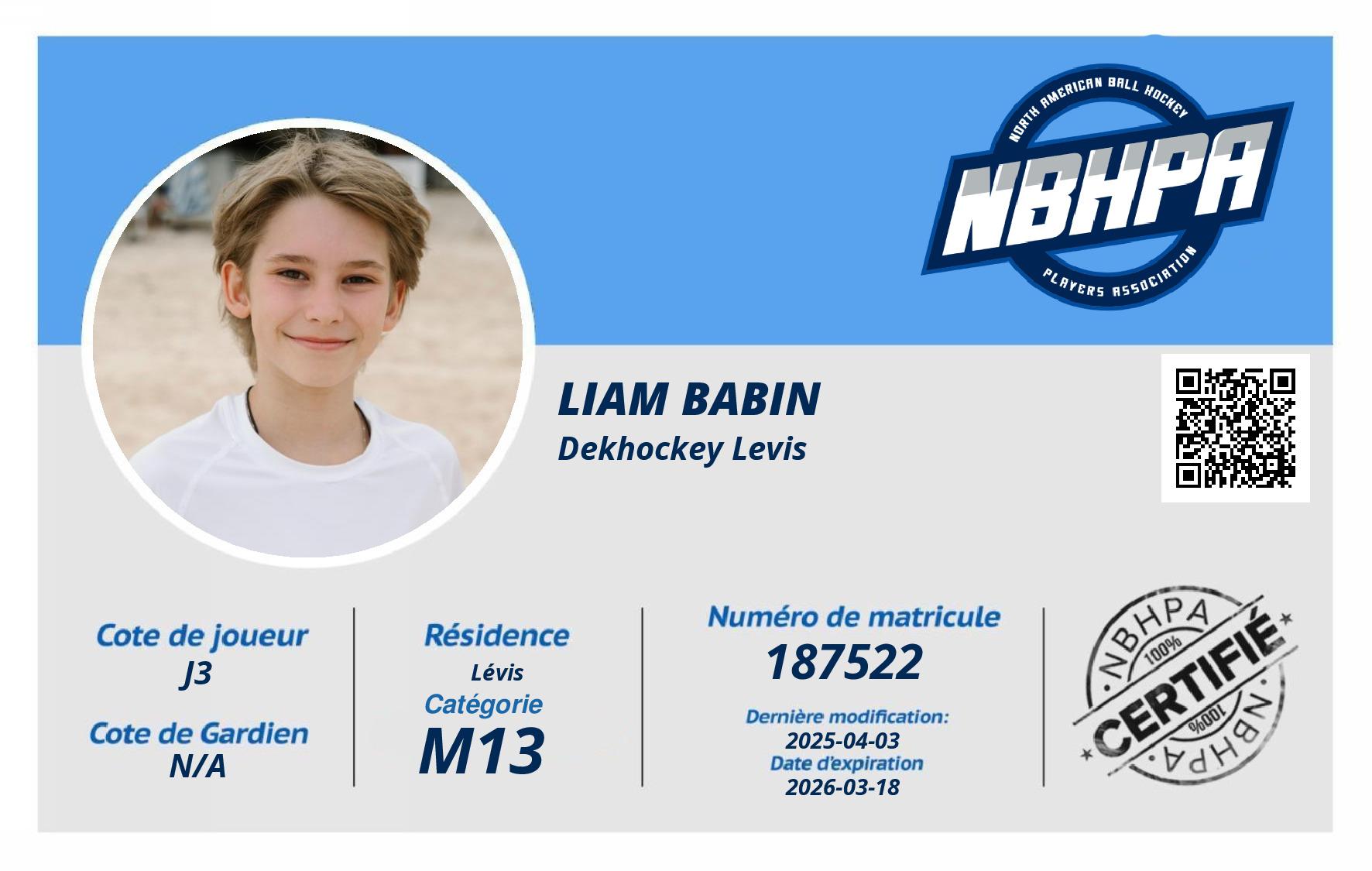 Liam Babin