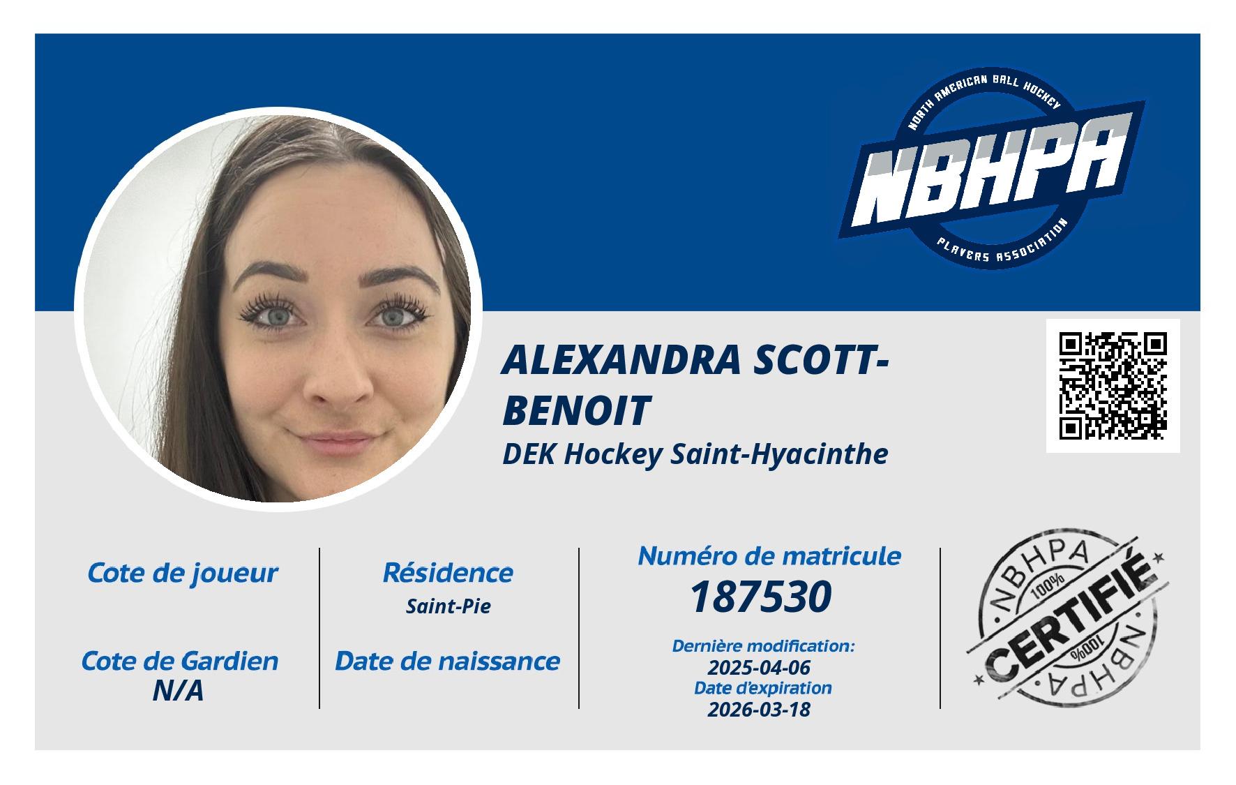 Alexandra Scott-benoit