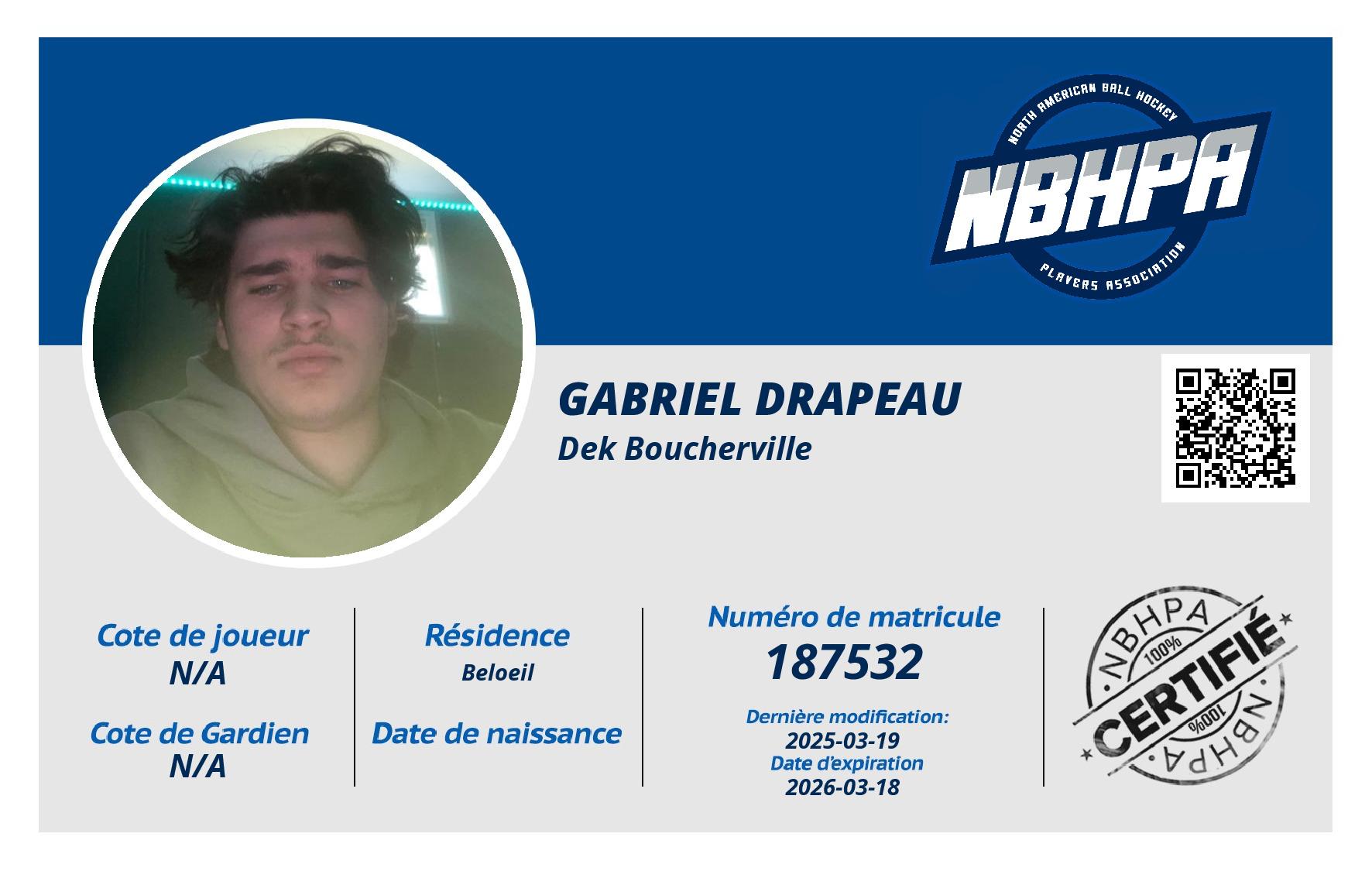 Gabriel Drapeau